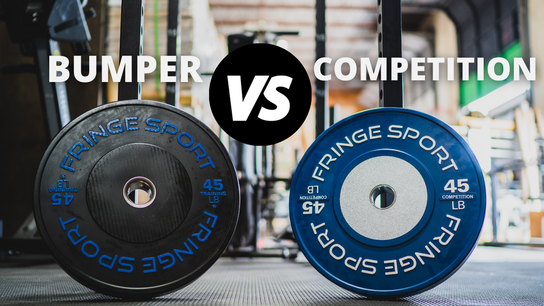 bumper plates vs competition plates