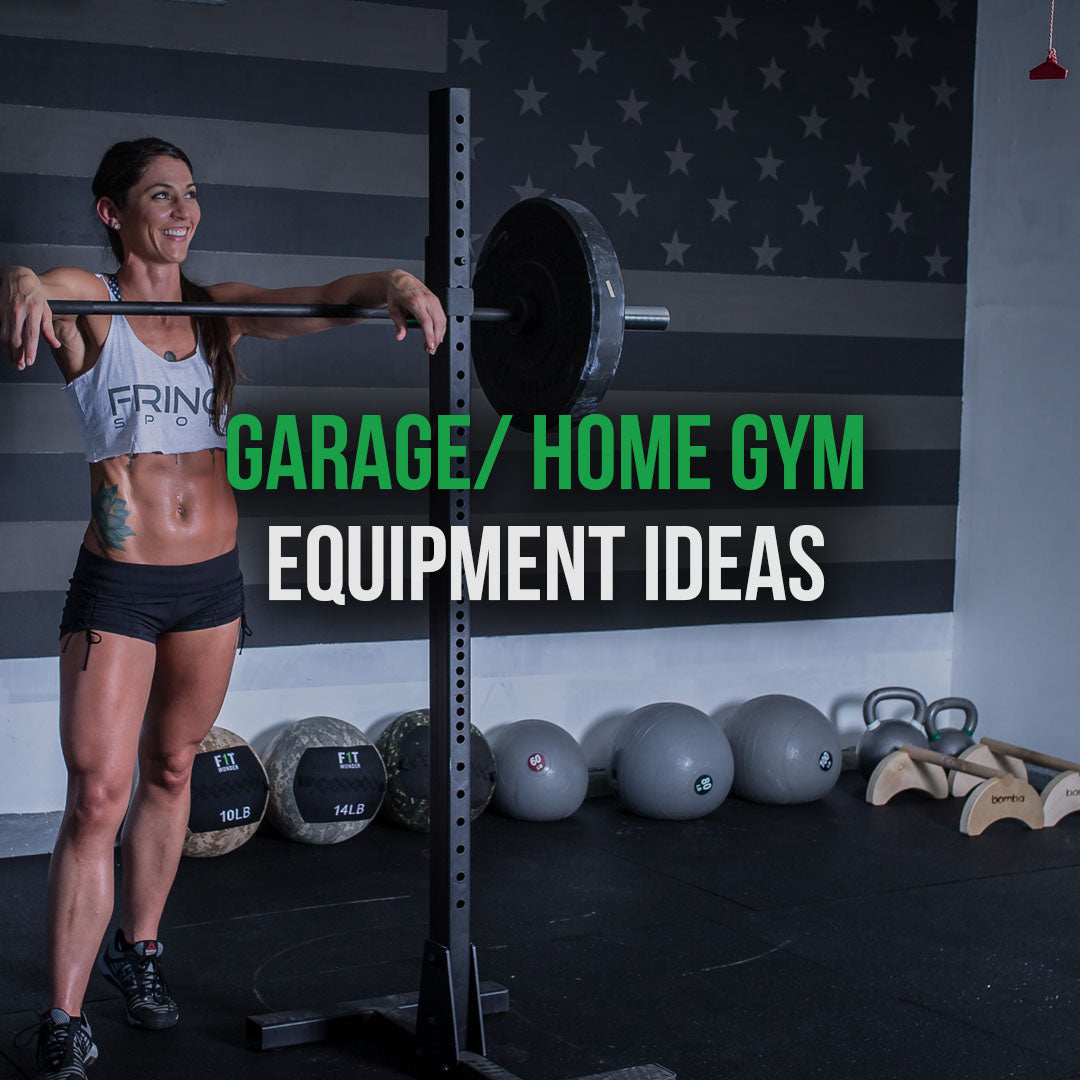 What equipment do I need to create a great garage or home gym?