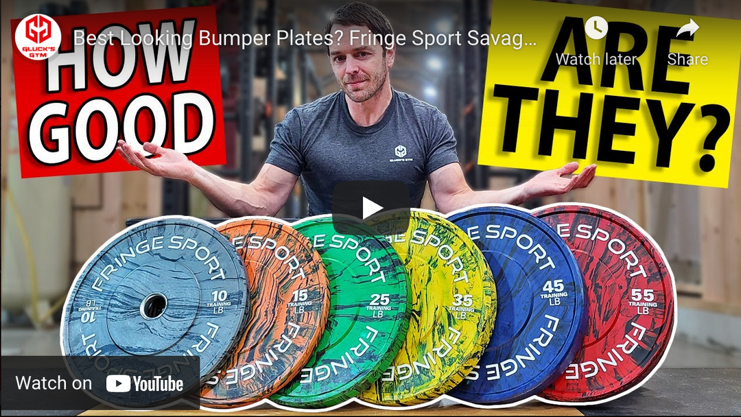 Best Looking Bumper Plates? Gluck's Gym Review