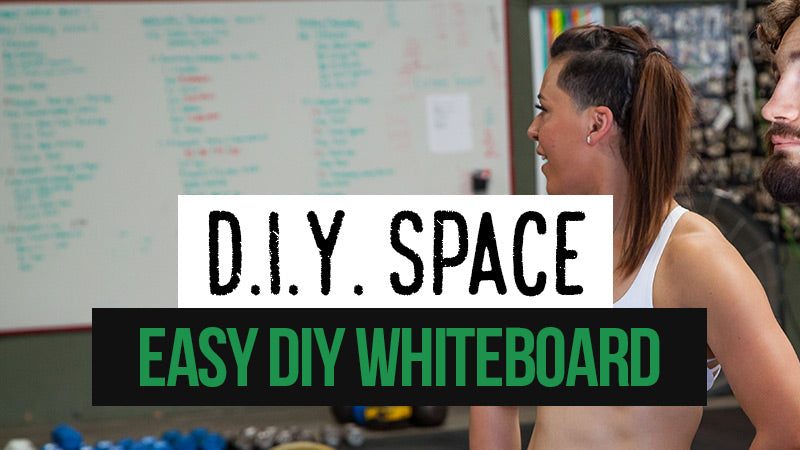 DIY Space  Ridiculously Easy DIY Whiteboard – Fringe Sport