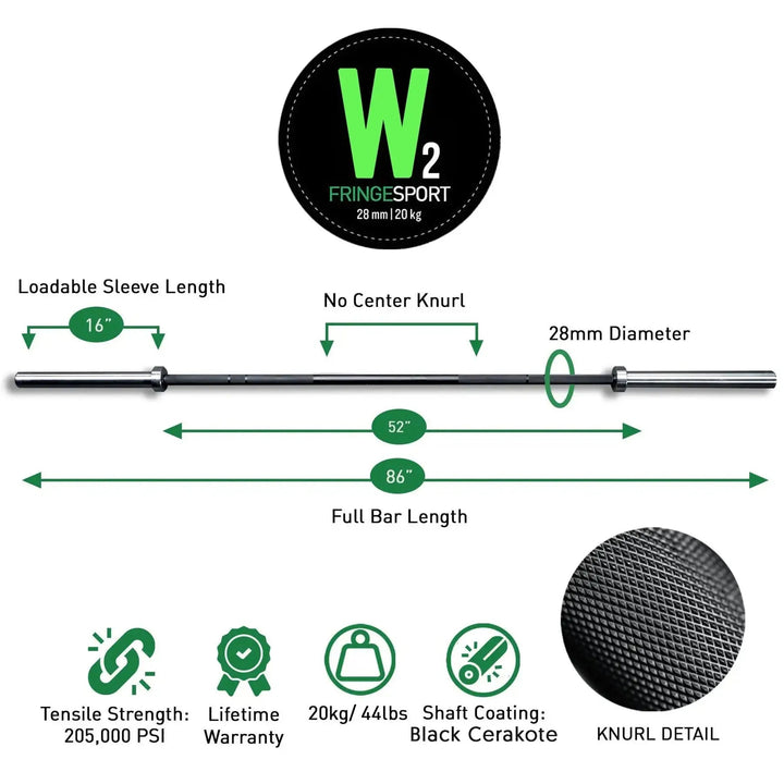 20kg Men's Wonder Bar Olympic Barbell (148174596)