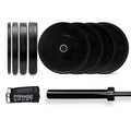 Bar + Black Bumper Plate Packages