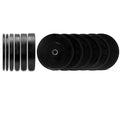 Bulk Black Bumper Plates