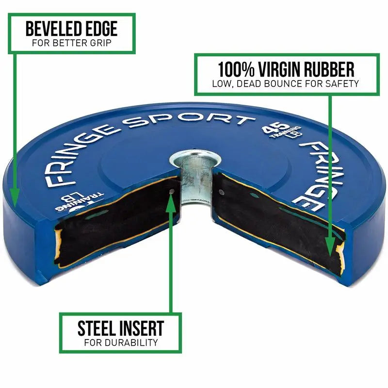 Bulk Black Bumper Plates (120271880)