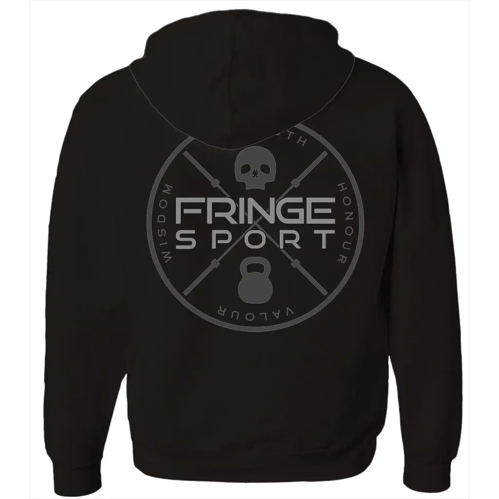【新品未開封】 CHRONOIZM FRINGE ZIP HOODIE Mサイズ Fringe Crest Zipper Hoodie - Fringe Sport