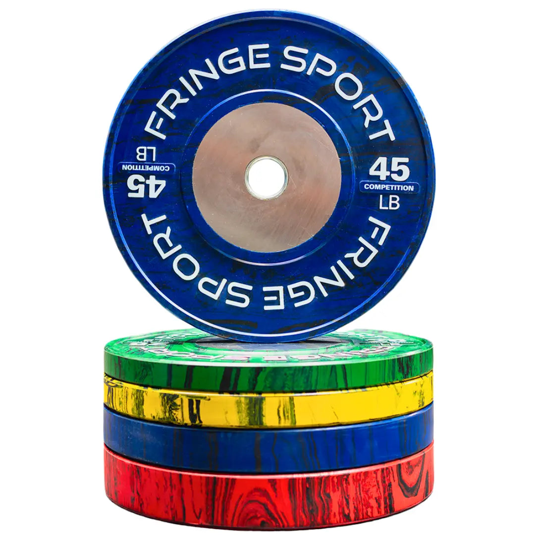 Savage Competition Bumper Plates LBS by Fringe Sport