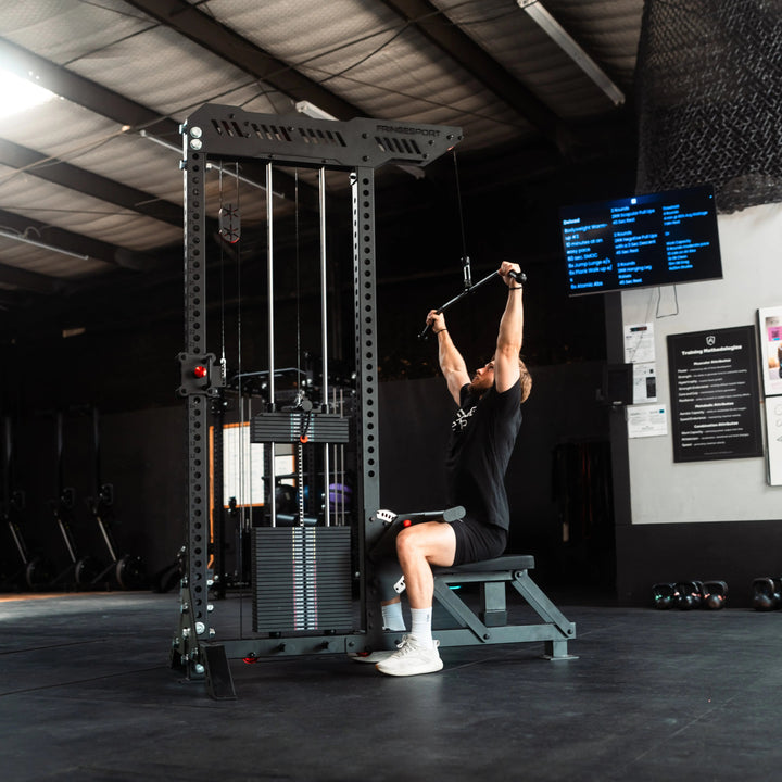 Single Tower Low Row & Lat Pulldown (7991921803311)