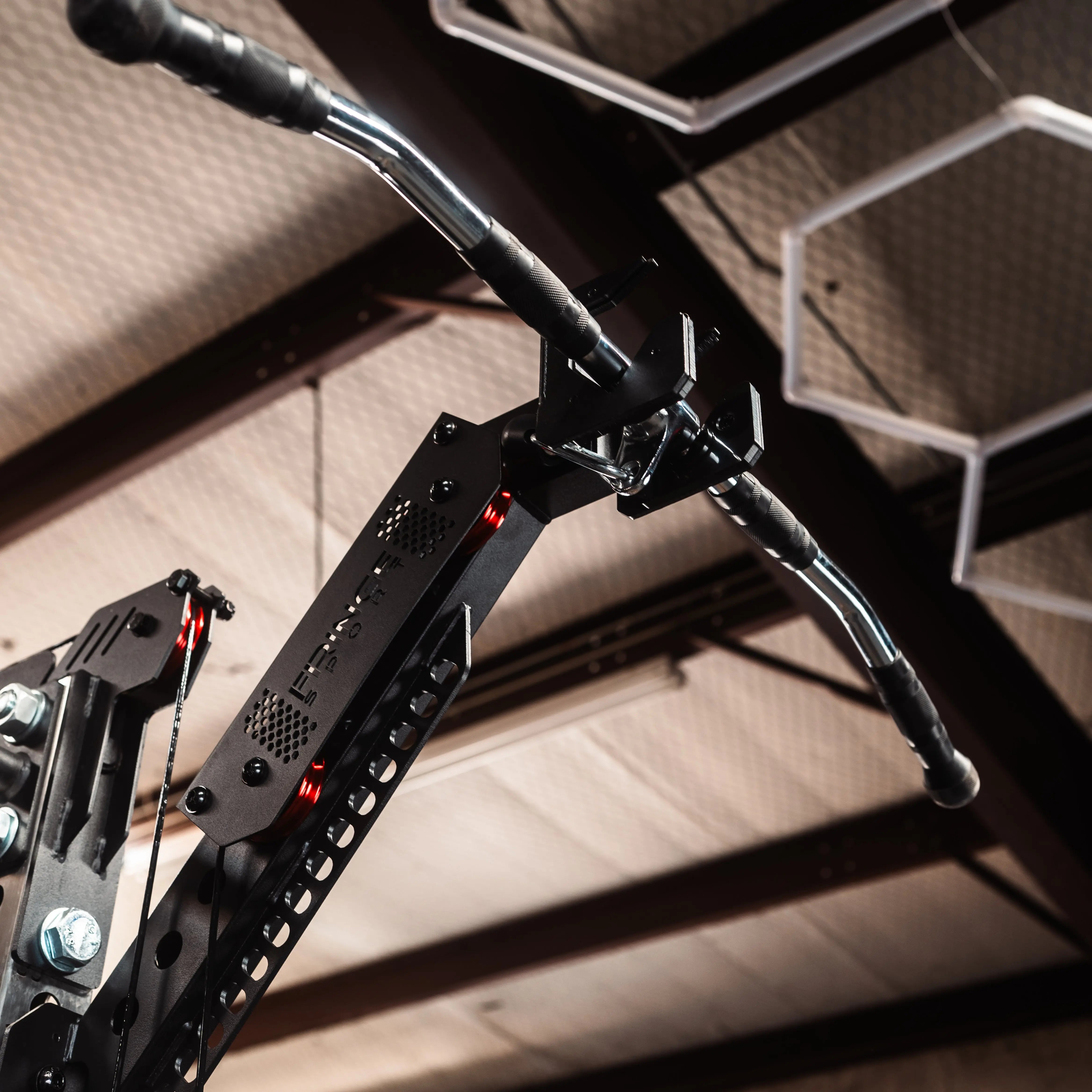 The Drew Lat Pulldown Rack Attachment | Rack Accessory | Fringe Sport