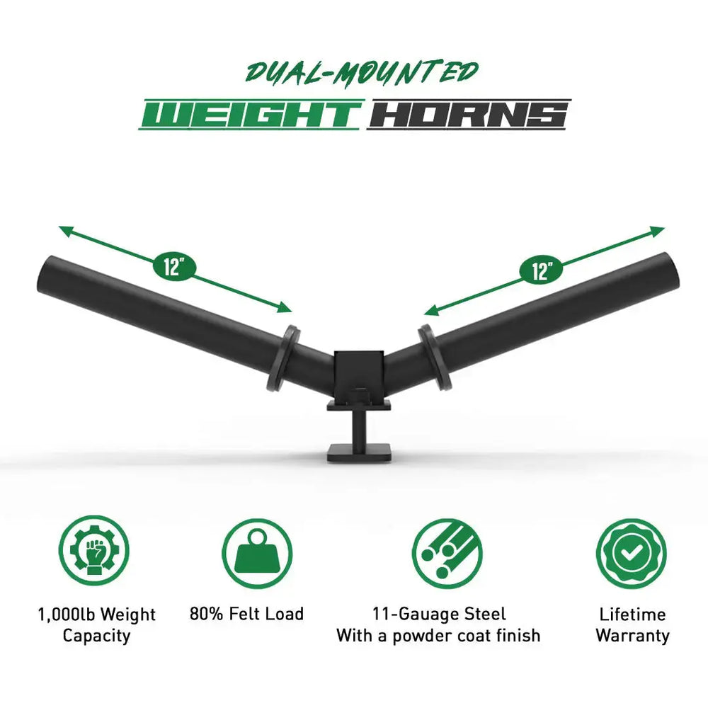 Dual Mounted Weight Horns (7873719009327) (8037290868783)