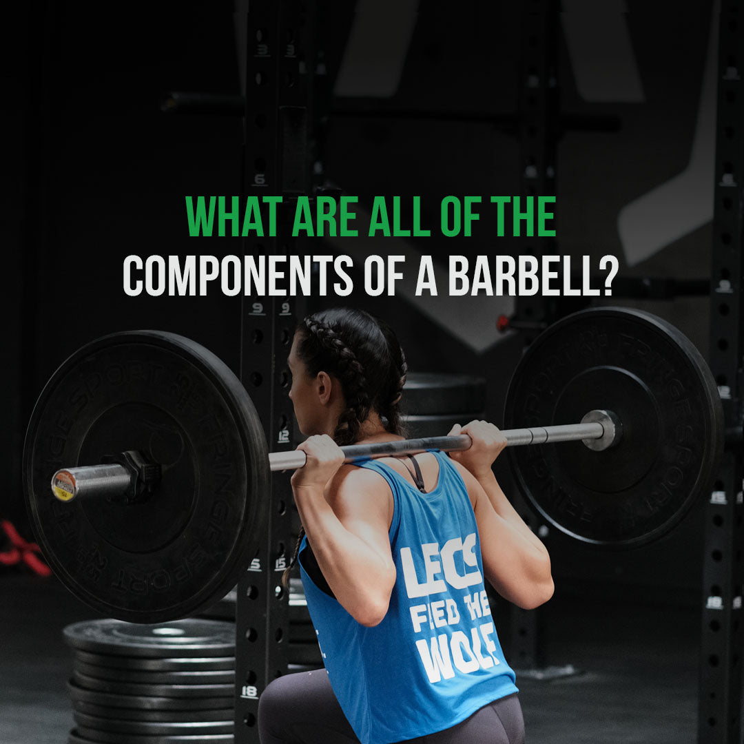 What are all of the components of a barbell and why are they important for each barbell type?