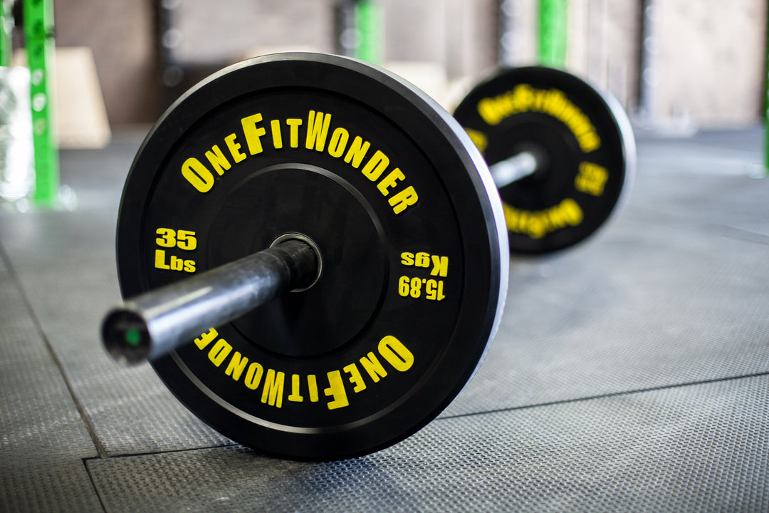 Introducing Our New OneFitWonder Contrast Bumper Plates