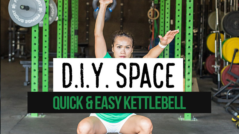 DIY Space | Quick & Easy Kettlebell