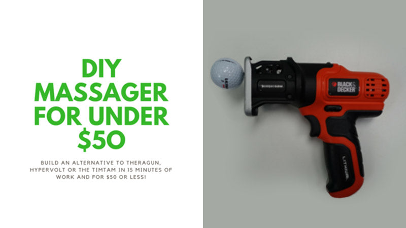 How to Build a DIY Percussion Massager / Massage Gun for Under $50