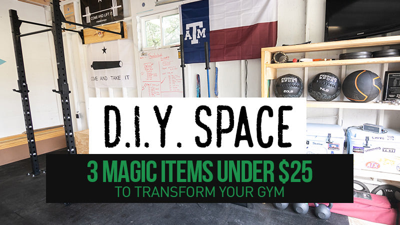 DIY Space | 3 Magic Items Under $25 to Transform Your Gym