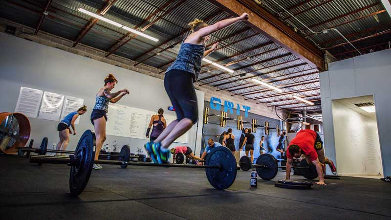 Peter Drops in at GRIT Strength + Conditioning in East Austin