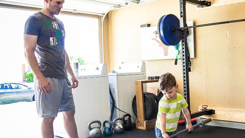 Model lifting for and with your kids. It's worth it
