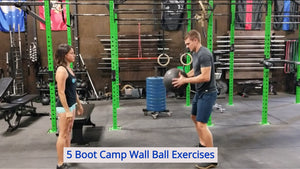 5 Boot Camp Wall Ball Exercises
