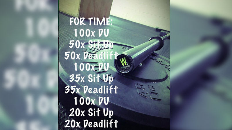 WOD of the Week: Dubs / Situps / Deadlifts