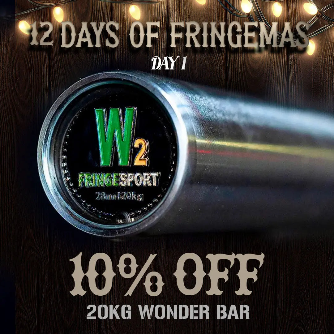 20kg Men's Wonder Bar Olympic Barbell Fringe Sport