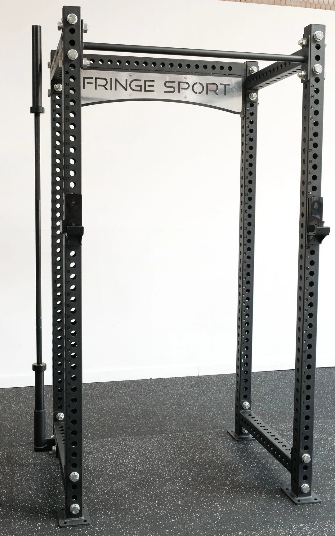 Barbell Row Rack Attachment 3x3 Fringe Sport Barbell Holder Storage Attachment