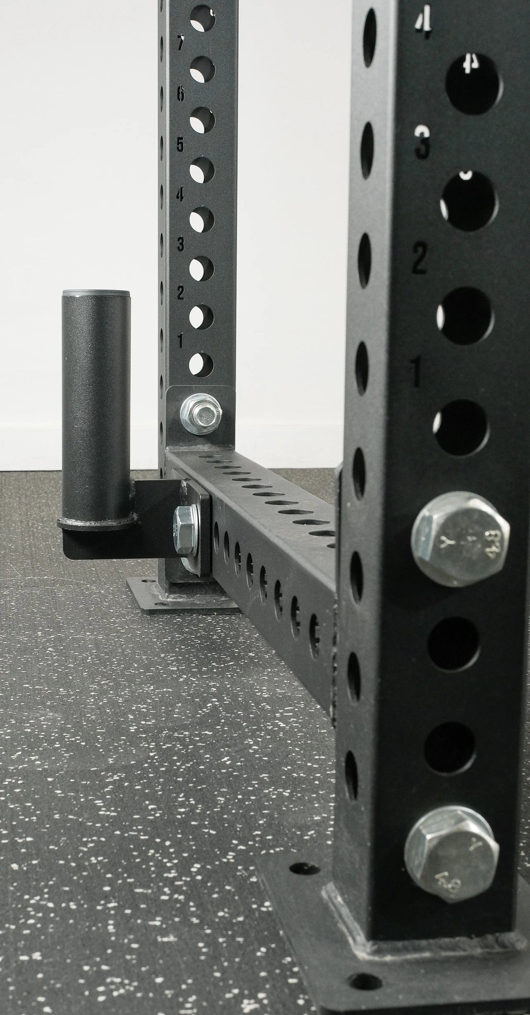 Barbell Row Rack Attachment 3x3 Fringe Sport Barbell Holder Storage Attachment
