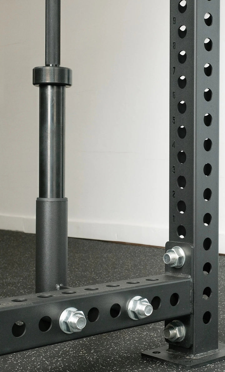 Barbell Row Rack Attachment 3x3 Fringe Sport Barbell Holder Storage Attachment