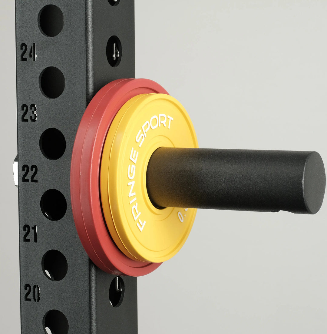 3x3 Bumper Plate Weight Storage Pegs Fringe Sport