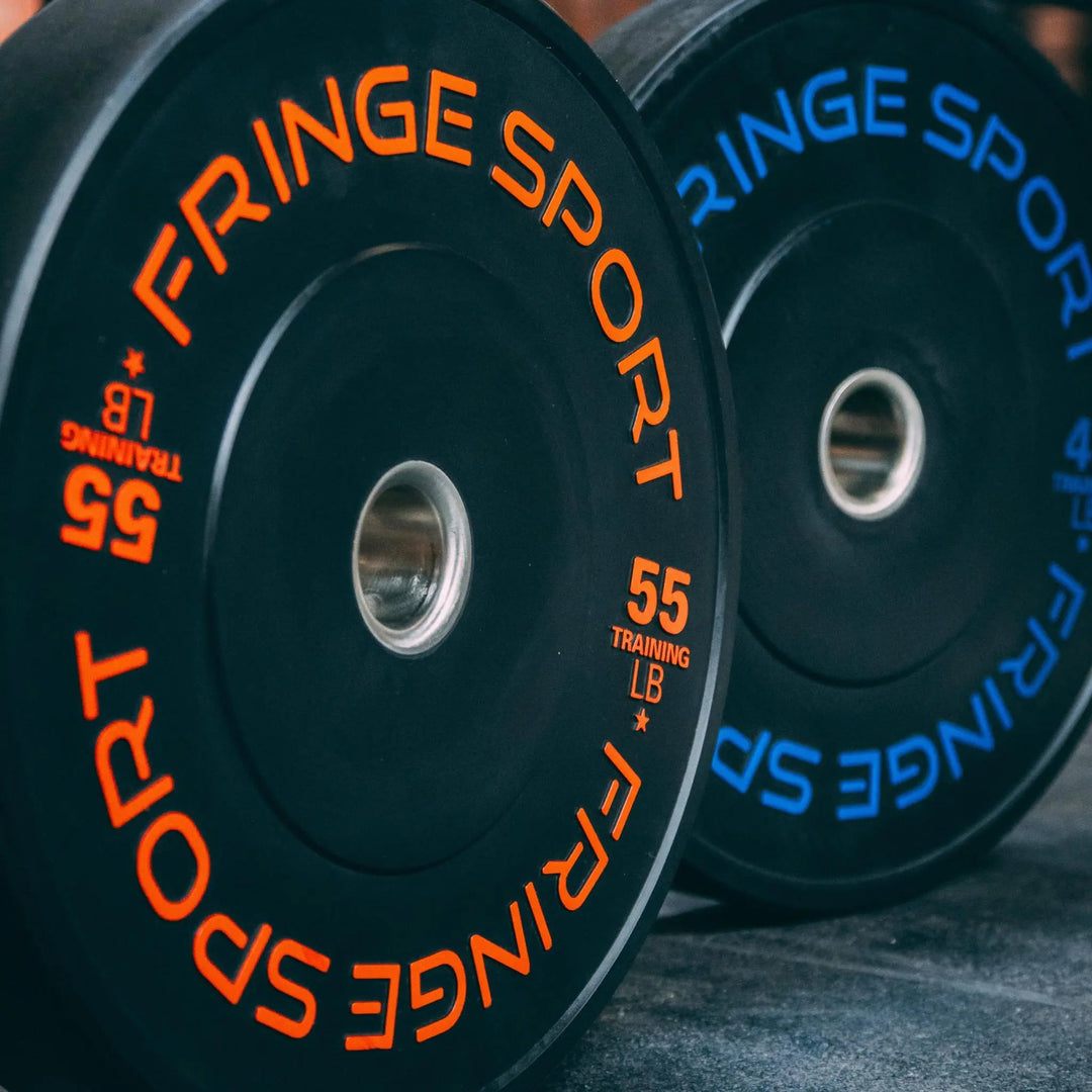 Contrast Bumper Plate Pairs Fringe Sport