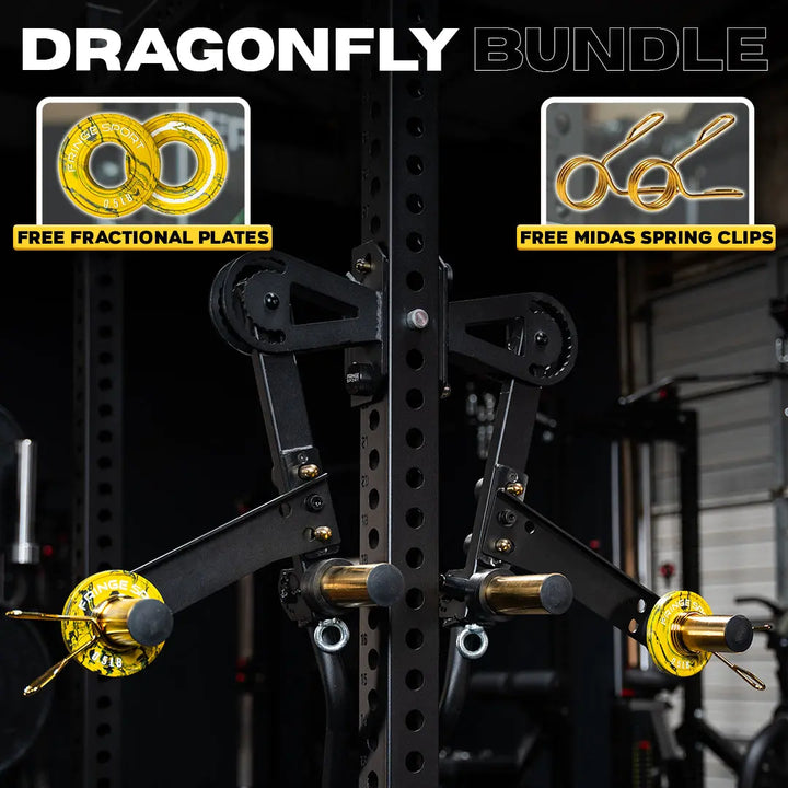 Dragonfly Rack Mounted Multi Flight Attachment (With Free Fractional Plates and Spring Clip) Fringe Sport