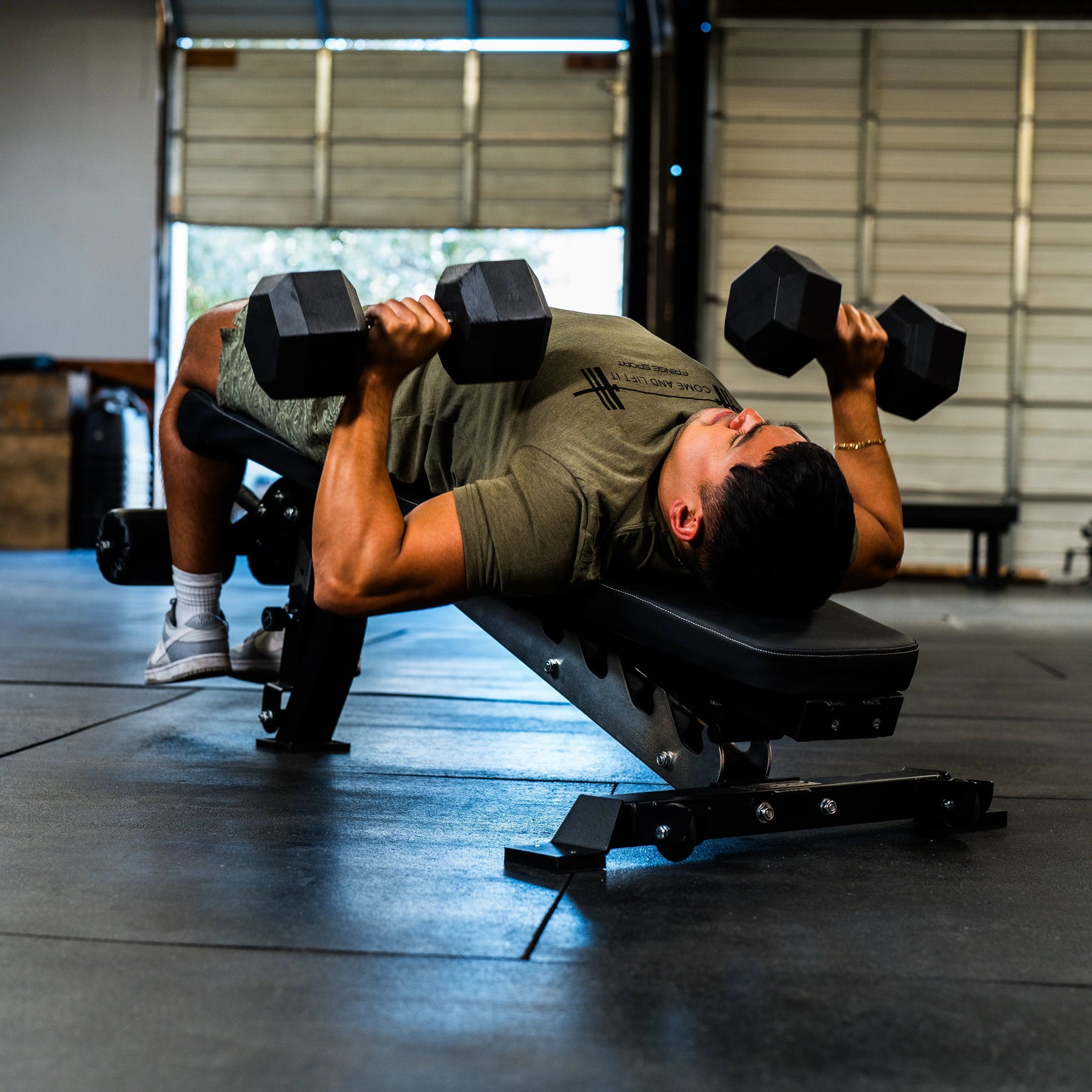 Bench Add Flat Incline Decline Bench by Fringe Sport