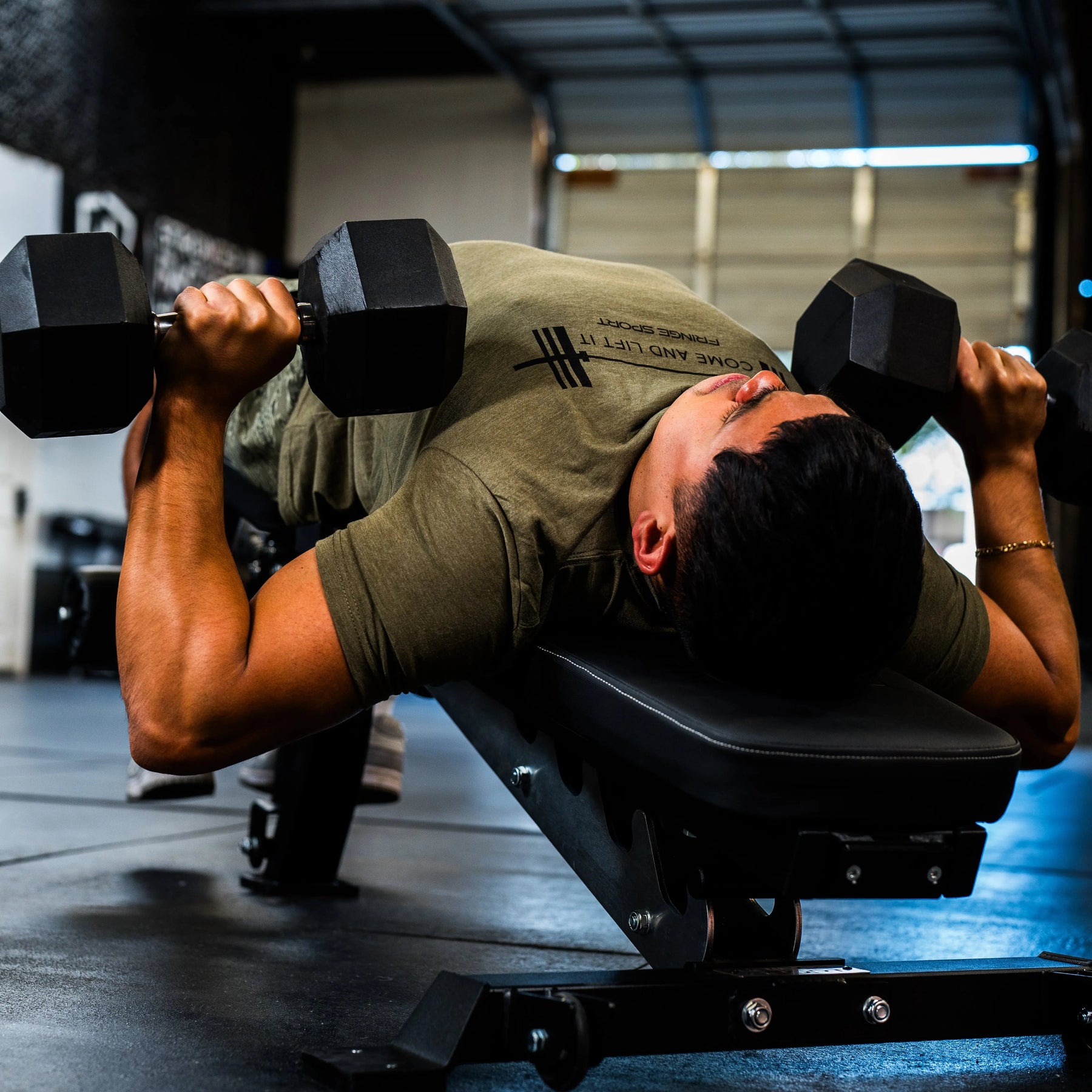 Bench Add Flat Incline Decline Bench by Fringe Sport