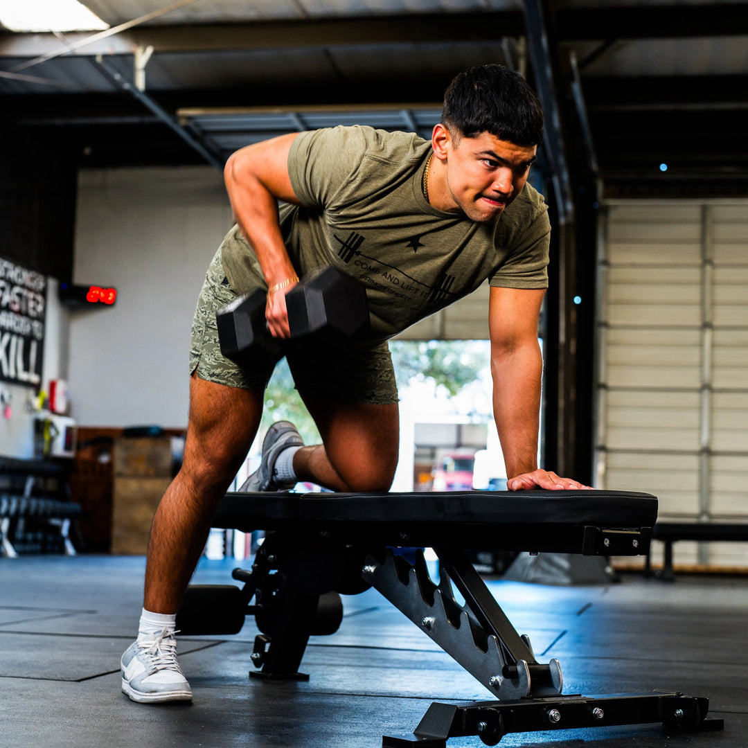 Flat Incline Decline Bench by Fringe Sport - Main Image