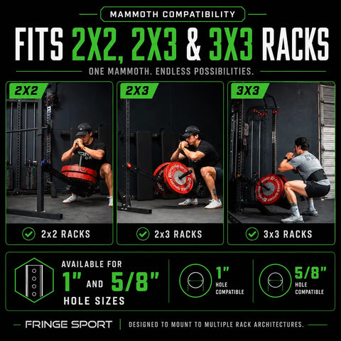 Mammoth Belt Squat (With Free Belt) Fringe Sport