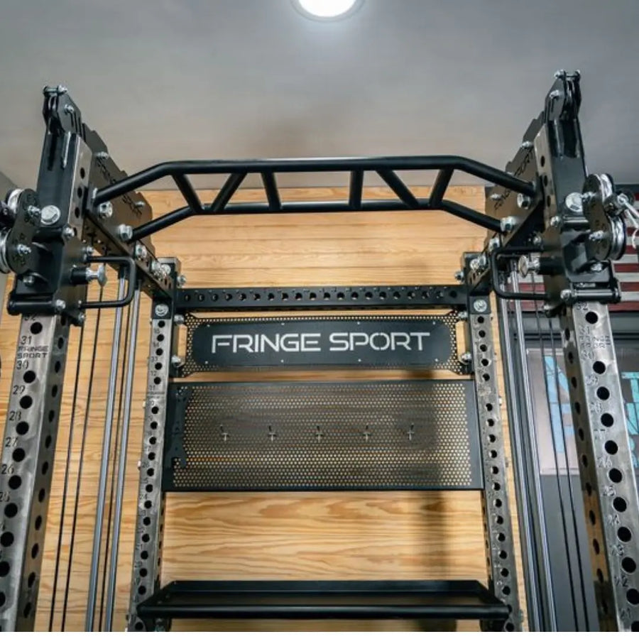 Multi-Grip Pull Up Bar - Rack Attachment – Fringe Sport