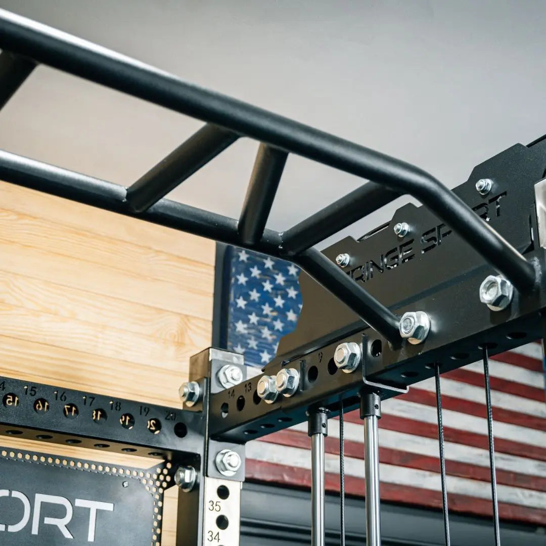 Multi-Grip Pull Up Bar - Rack Attachment – Fringe Sport