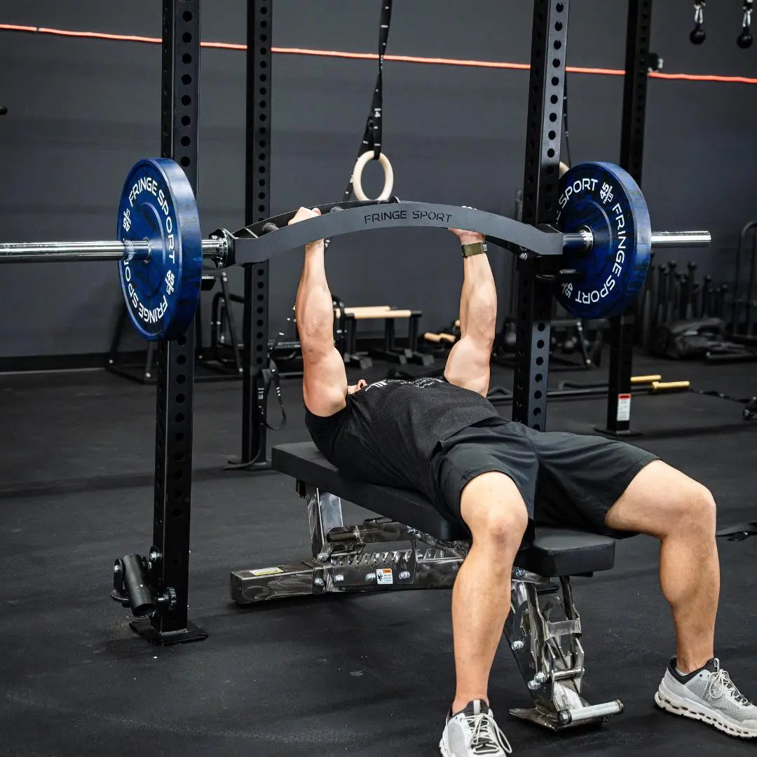 Neutral Grip Barbell Swiss Bar Press Training Swiss Bar Bench