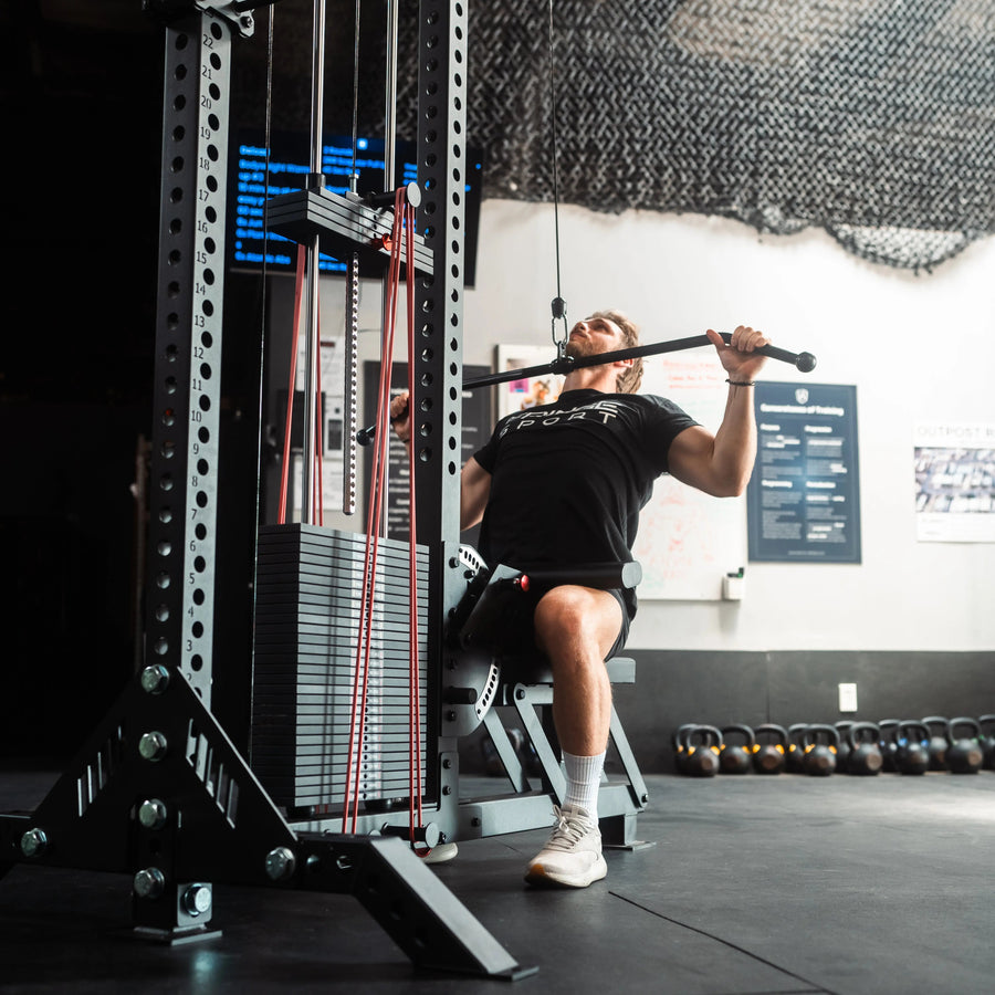 The Walrus Single Tower Lat Pulldown & Low Row | Fringe Sport