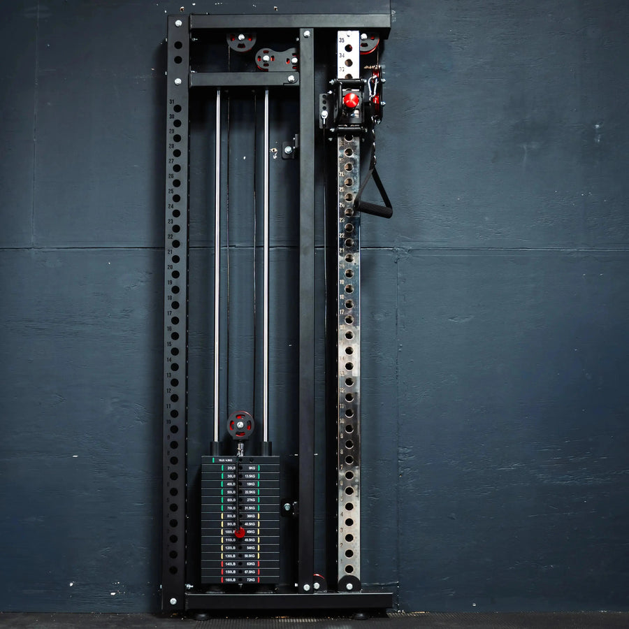 Slim Gym Modular Wall-Mounted Functional Trainer & Squat Rack – Fringe ...