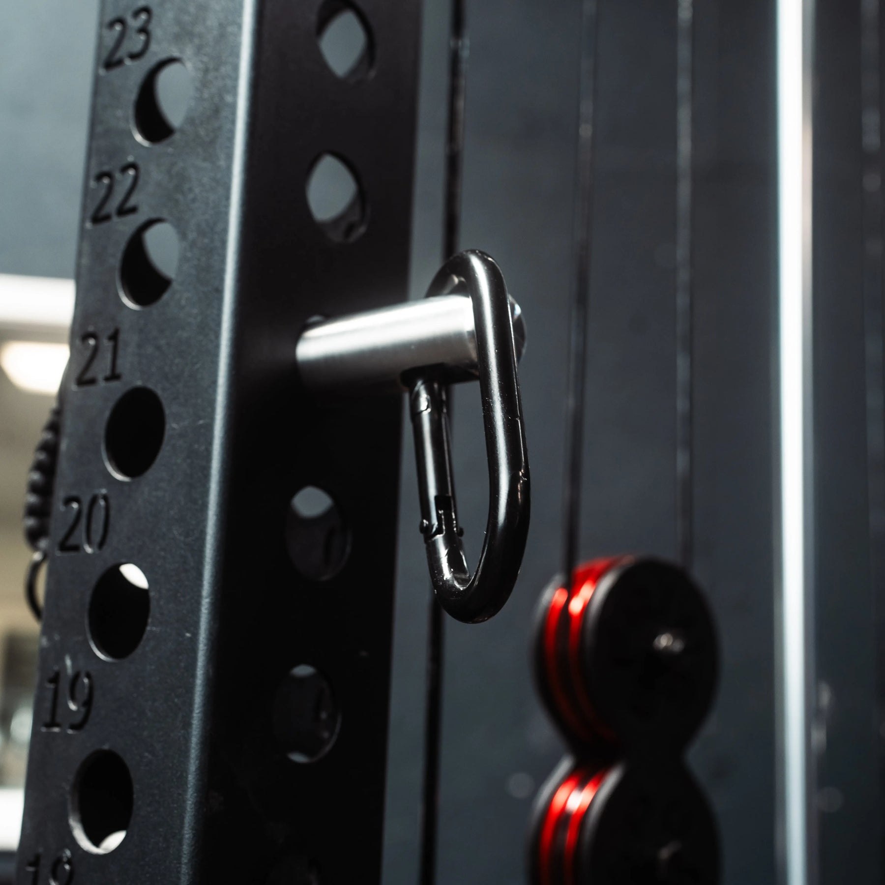 Gym Pin Spring Bench Mag Pin - Magnetic Hitch Gym Pin for Squat Racks – Fringe Sport