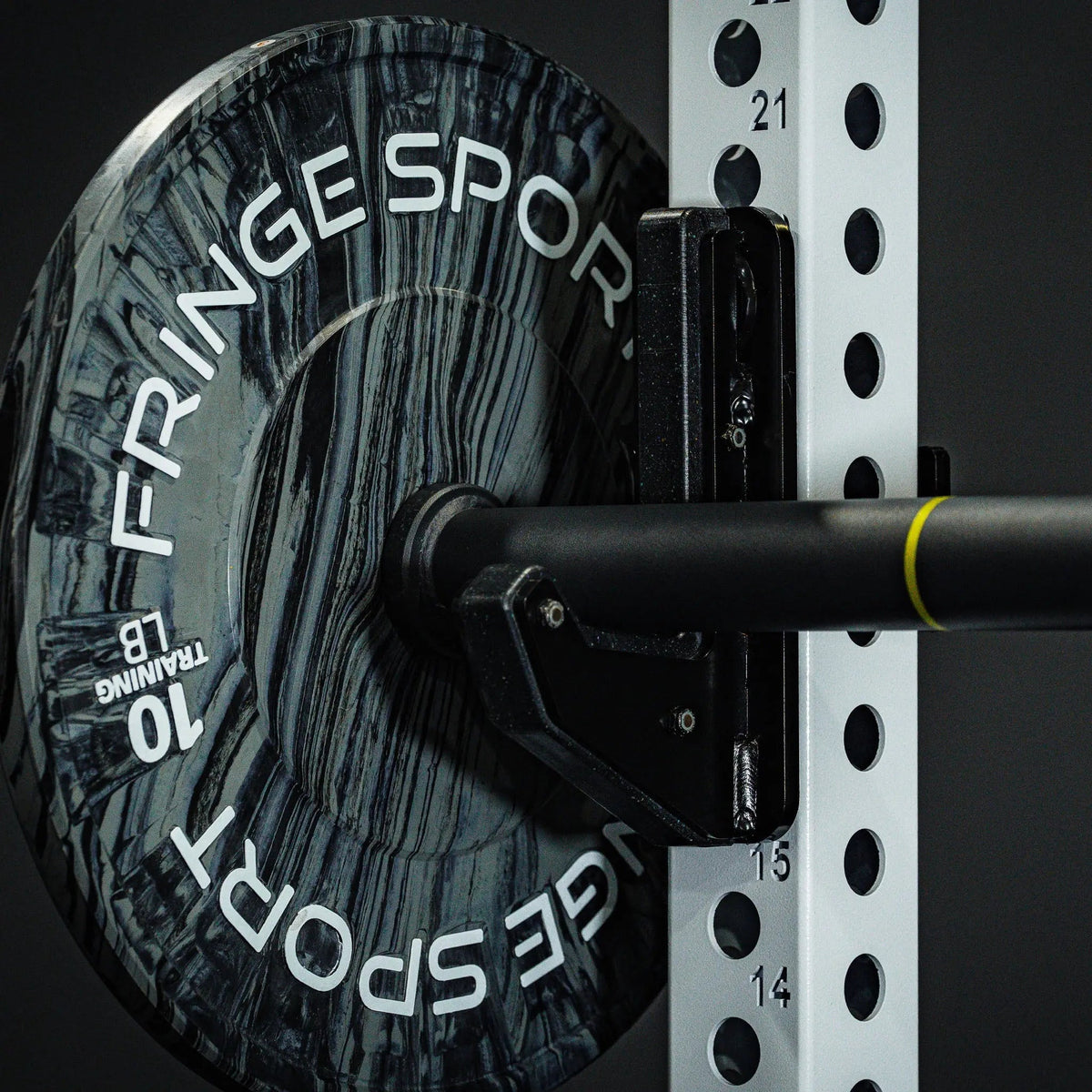 Stubby Axle Barbell - Rackable Shorty Bar - Fringe Sport