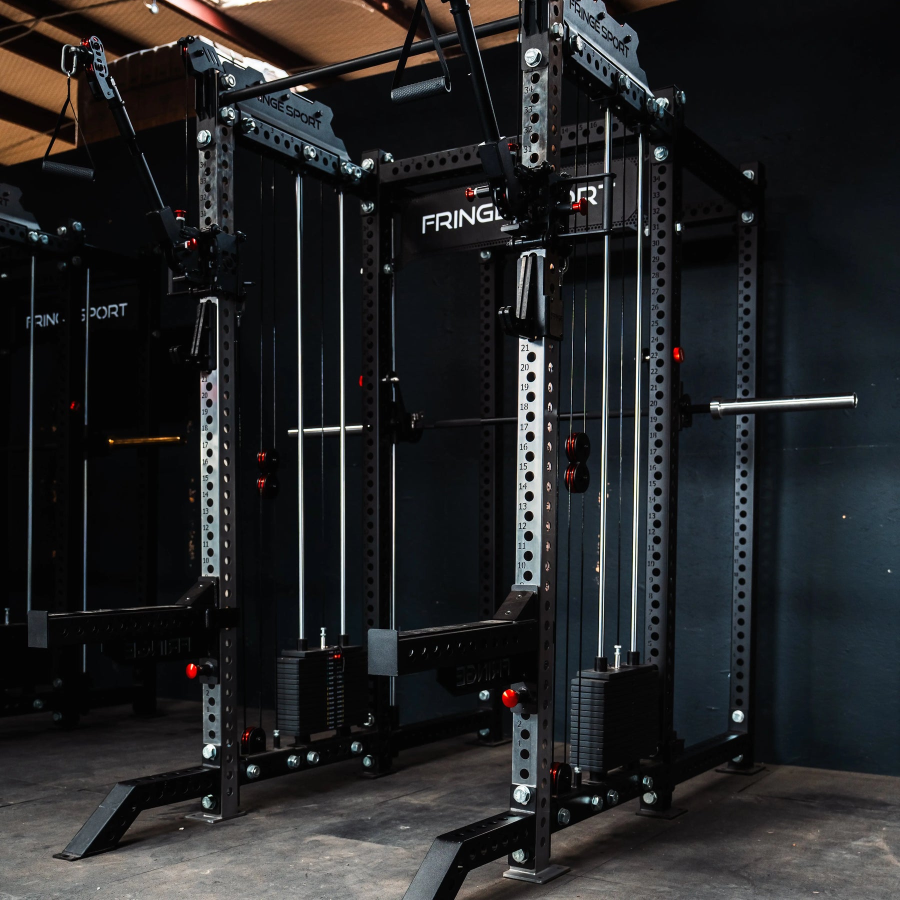 Smith Machine Ball Rack The BOB Smith Machine Rack Attachment | Rack Accessory | Fringe Sport