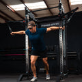 The Dane 2 + Gibbon Arms, Squat Rack with Cable Crossover