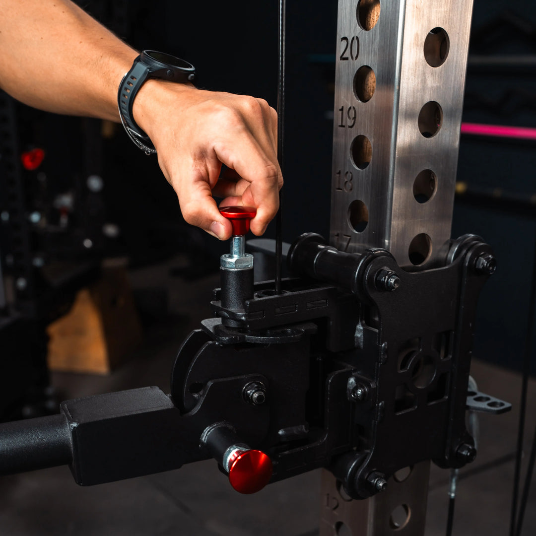 The Dane 2 + Gibbon Arms, Squat Rack with Cable Crossover Fringe Sport