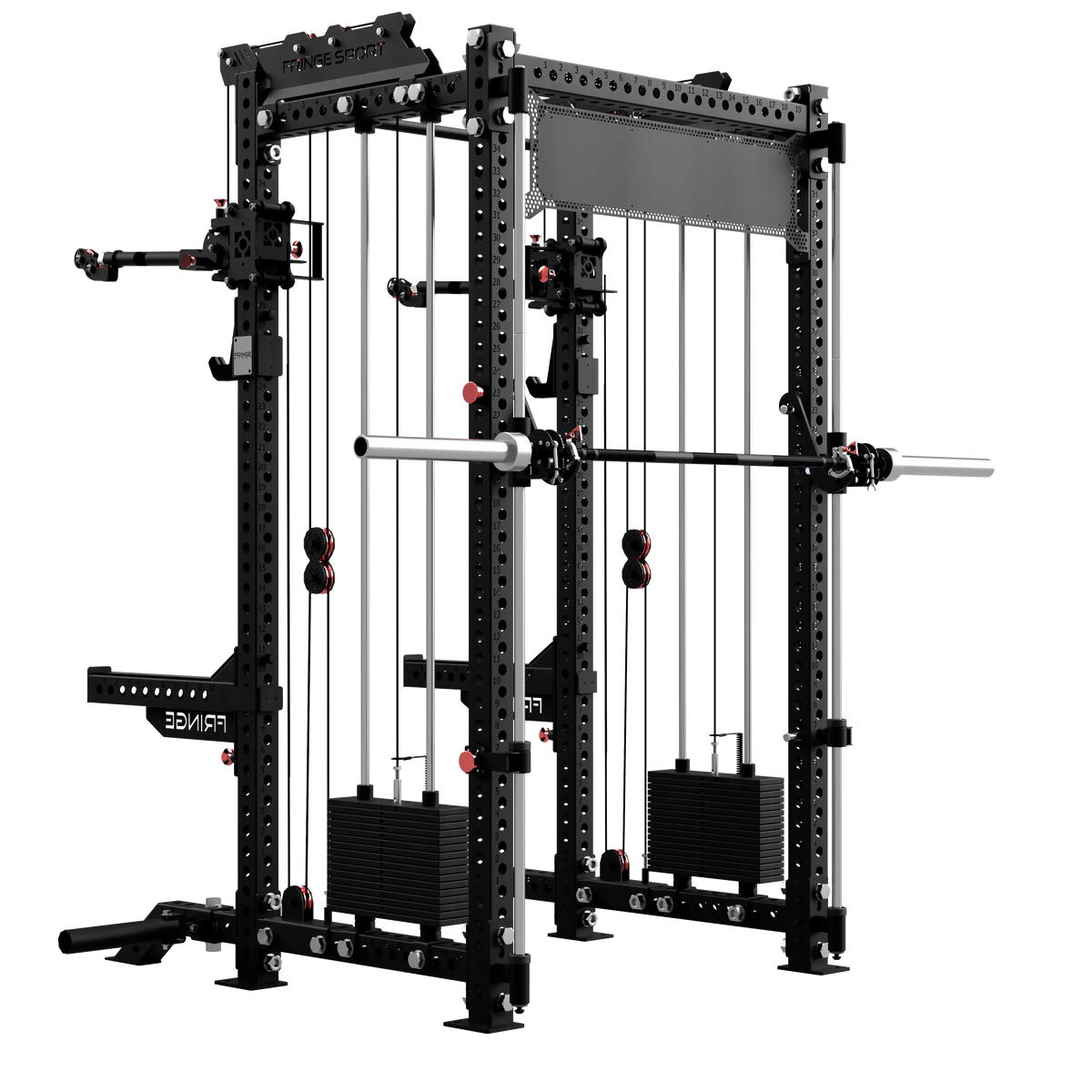The Dane 2 Fully Loaded | Half Rack & Attachments Package | Fringe Sport