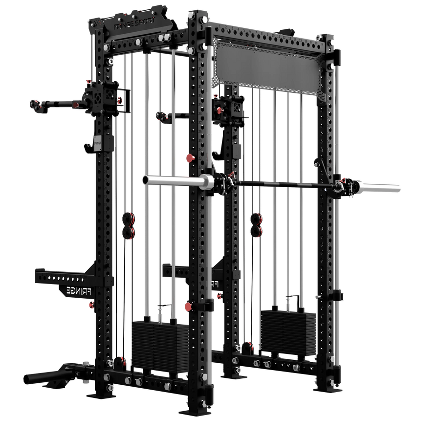 The Dane 2 Fully Loaded | Half Rack & Attachments Package | Fringe Sport