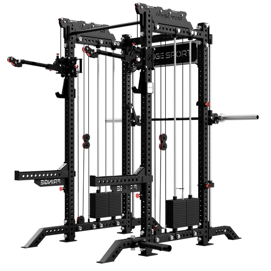 The Dane 2 Fully Loaded | Half Rack & Attachments Package | Fringe Sport