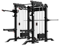 The Dane 2.0 Fully Loaded - Half Rack with Cable Crossover and Smith Machine