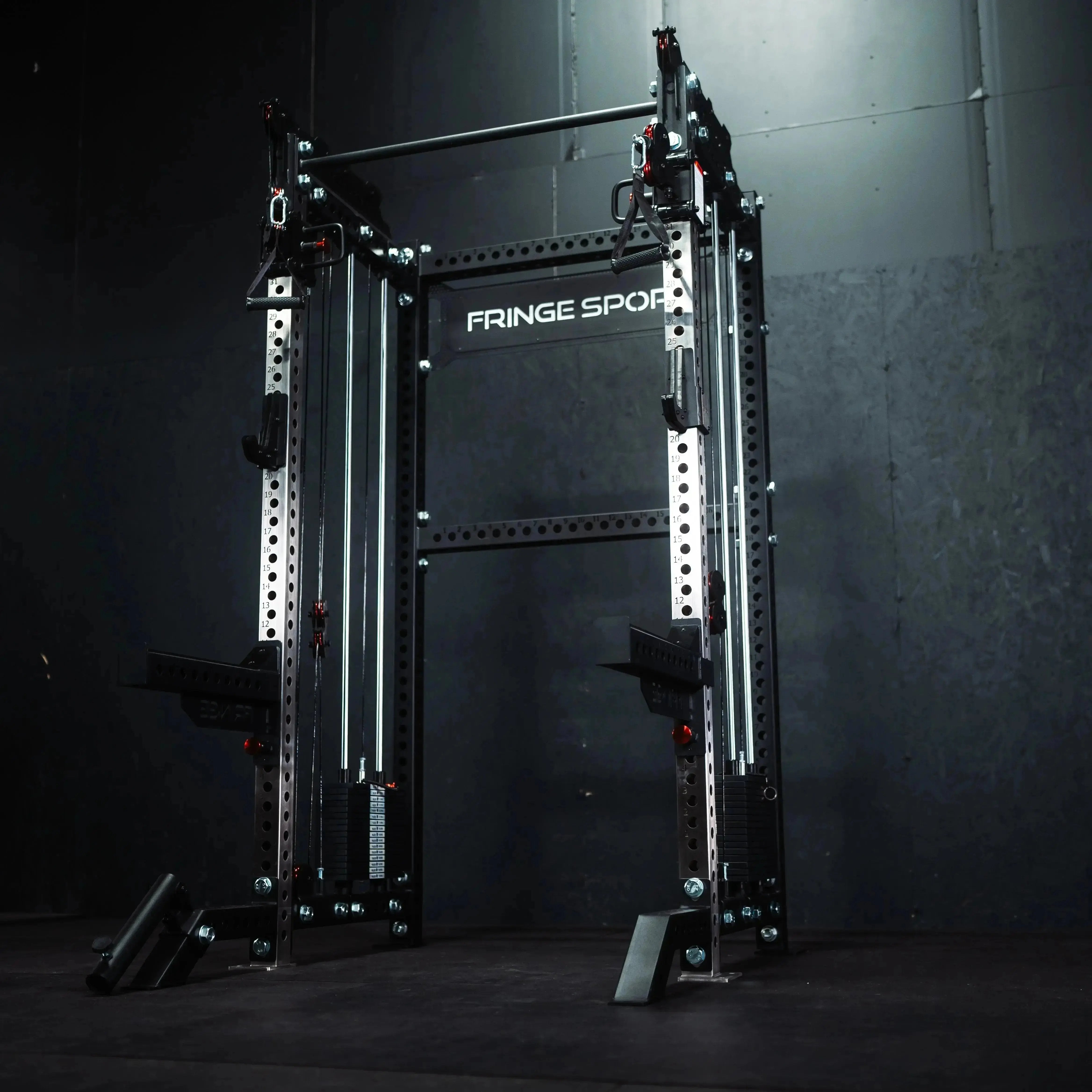 The Dane 2.0 | Half Rack Functional Trainer | Fringe Sport