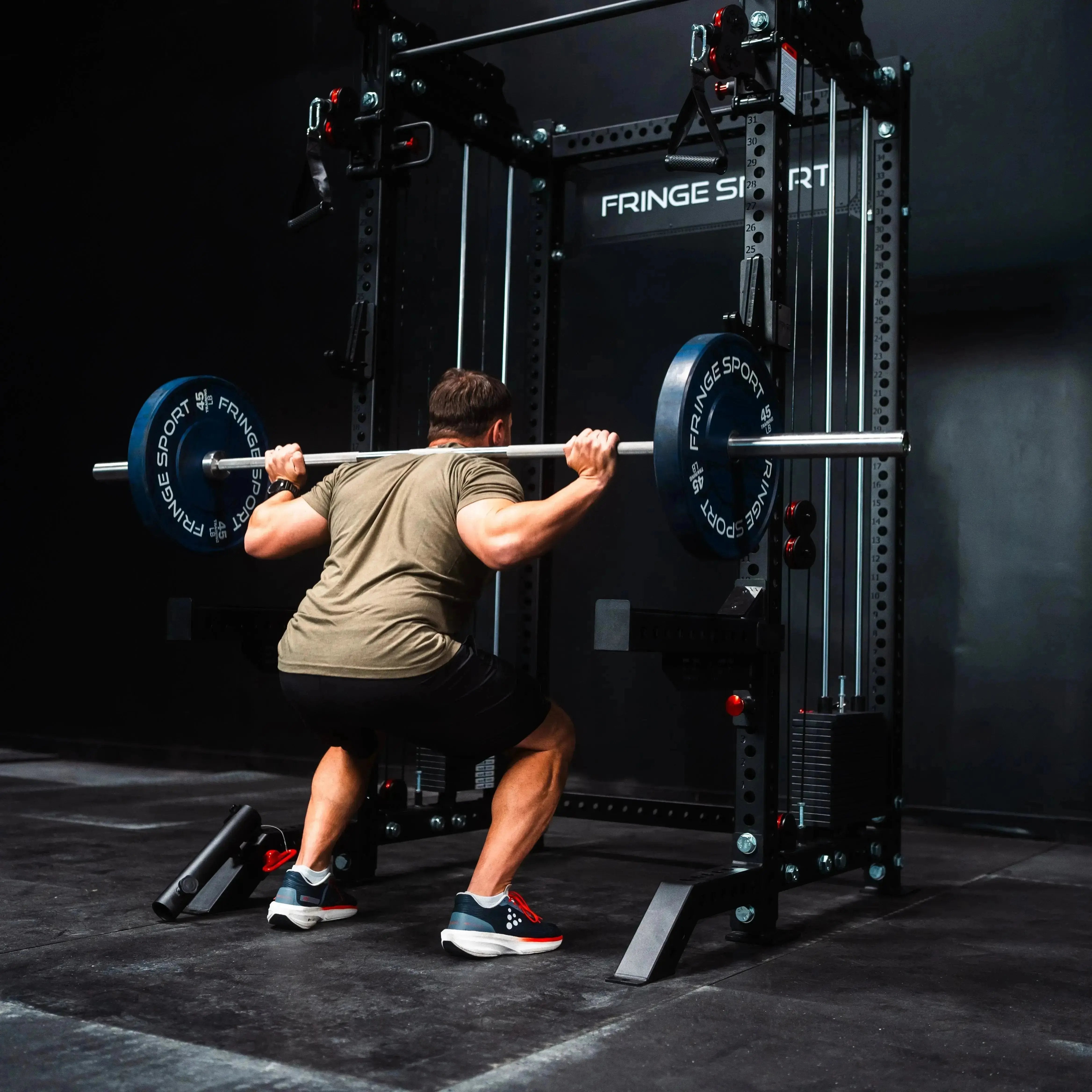 The Dane 2.0 | Half Rack Functional Trainer | Fringe Sport