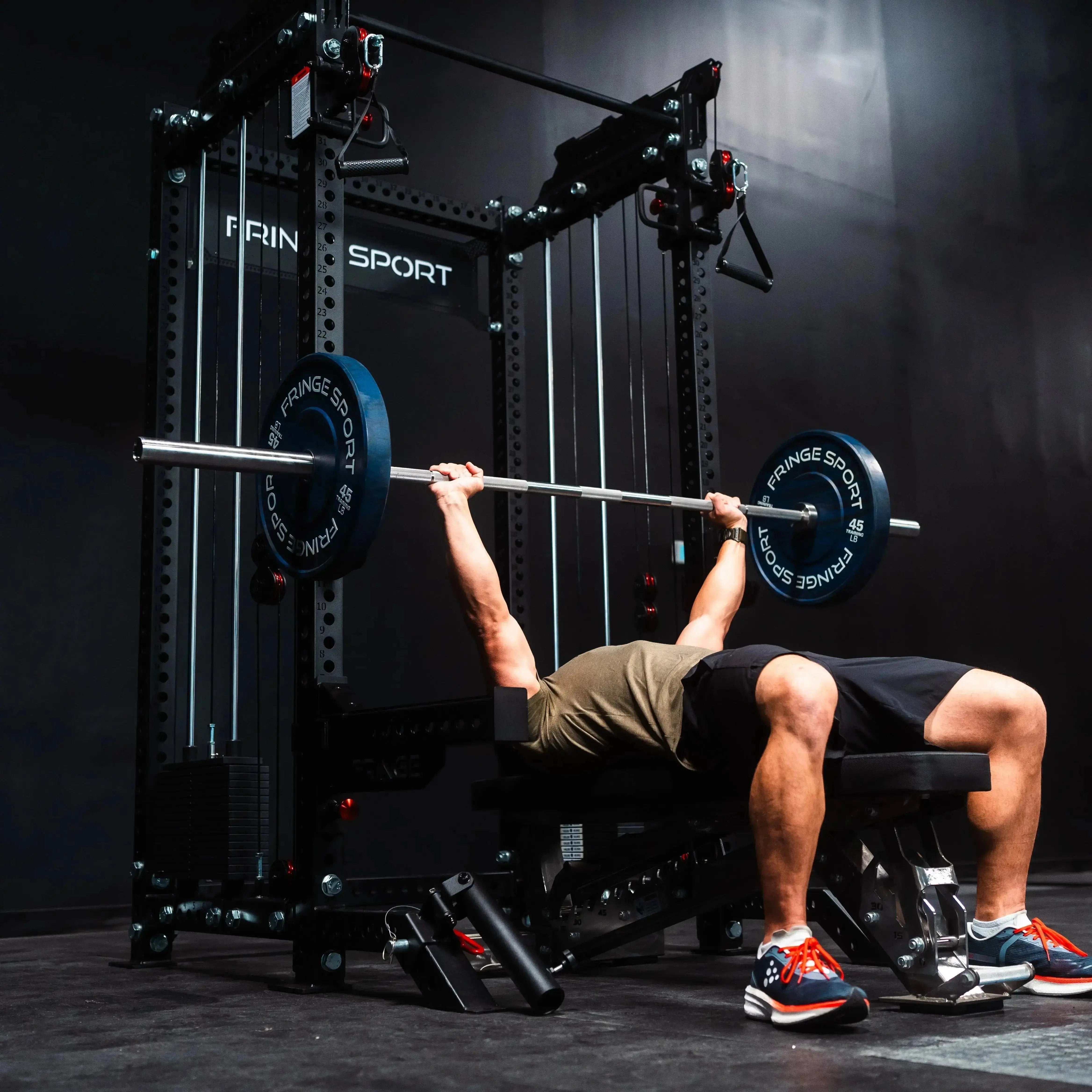 The Dane 2.0 | Half Rack Functional Trainer | Fringe Sport